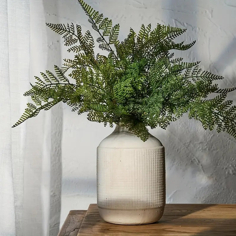 Rustic Farmhouse Ceramic Vase – Chic Boho Decorative Flower Vase